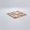 Ekena Millwork Medium Daventry Decorative Fretwork Wood Wall Panels, Cherry, 15 3/8"W x 15 3/8"H x 3/8"T WALW16X16X0375DVNCH - alternate 6